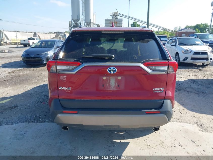 2021 Toyota Rav4 Limited Hybrid VIN: JTMD6RFV8MD042292 Lot: 39463686