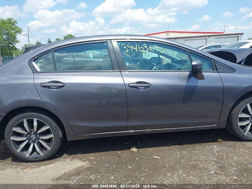 2014 Honda Civic Ex-L VIN: 19XFB2F99EE239972 Lot: 39463690