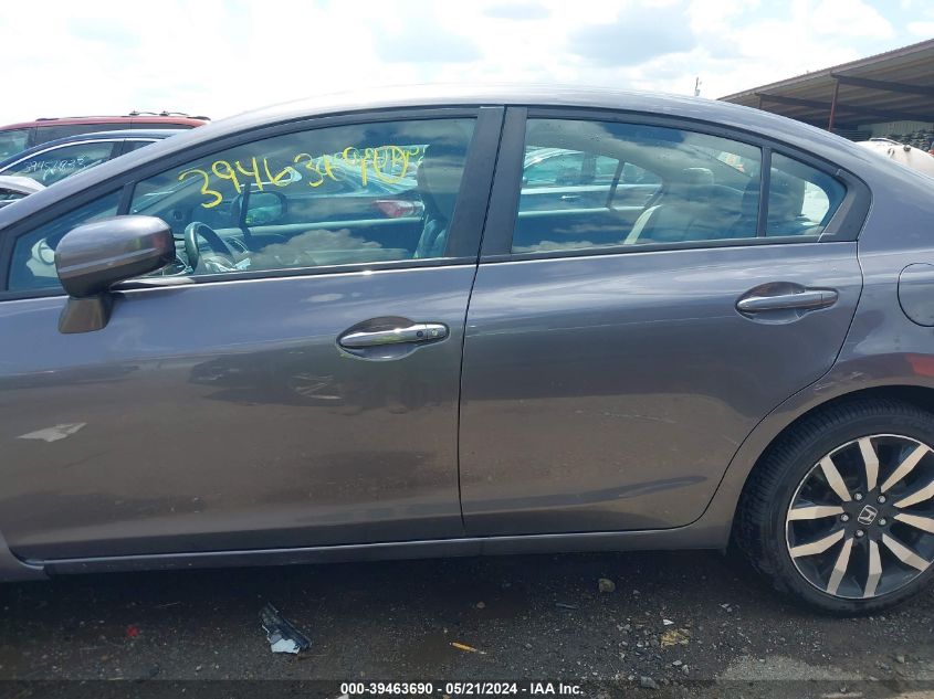 2014 Honda Civic Ex-L VIN: 19XFB2F99EE239972 Lot: 39463690