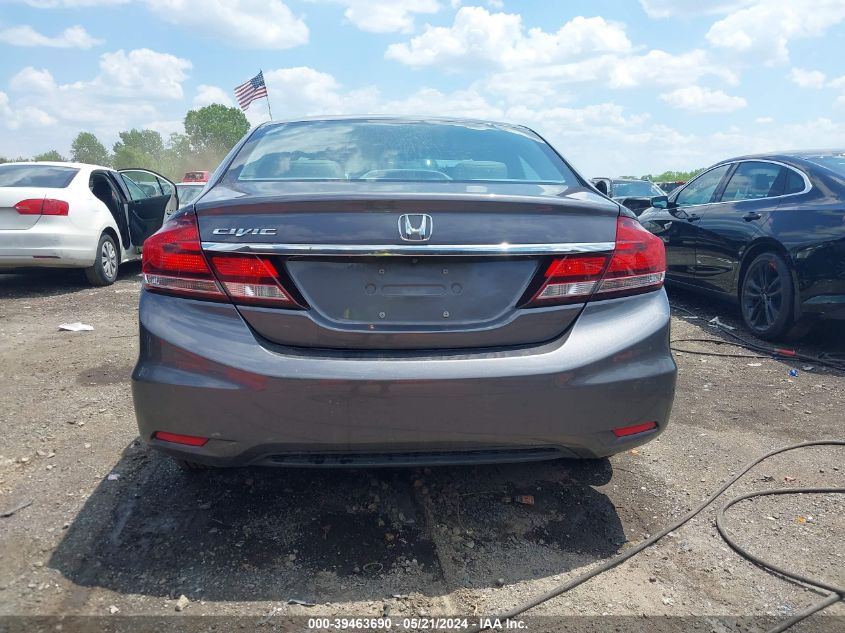 2014 Honda Civic Ex-L VIN: 19XFB2F99EE239972 Lot: 39463690