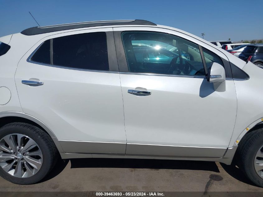 2019 Buick Encore Fwd Preferred VIN: KL4CJASB9KB772660 Lot: 39463693