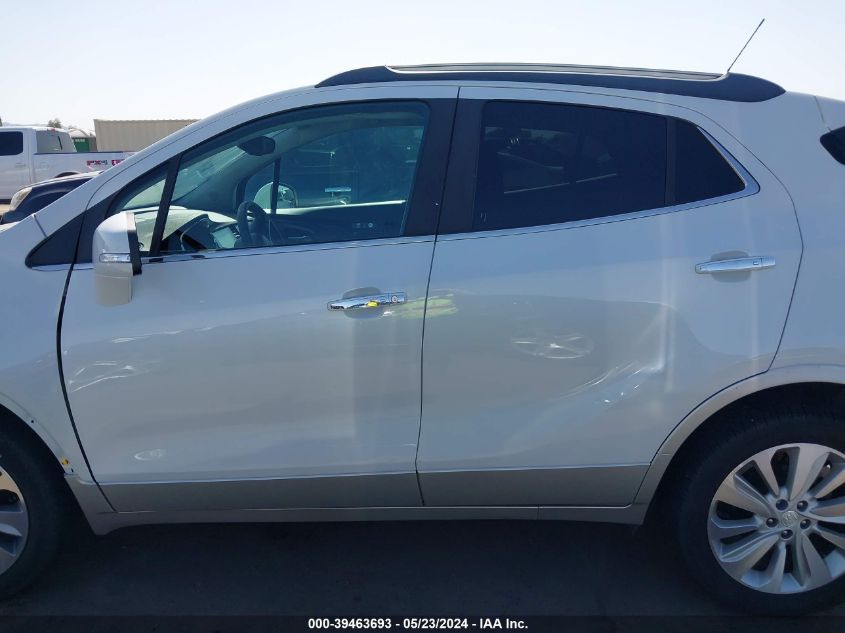 2019 Buick Encore Fwd Preferred VIN: KL4CJASB9KB772660 Lot: 39463693