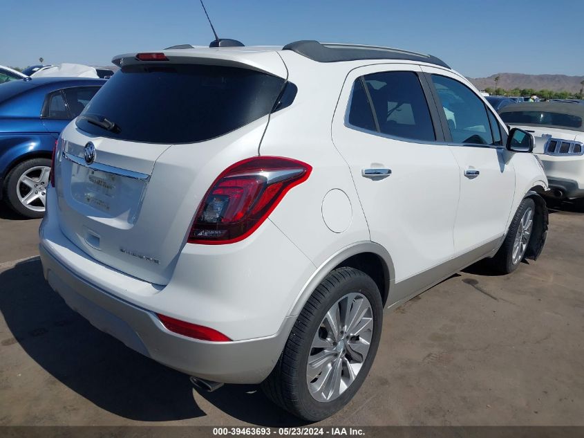 2019 Buick Encore Fwd Preferred VIN: KL4CJASB9KB772660 Lot: 39463693