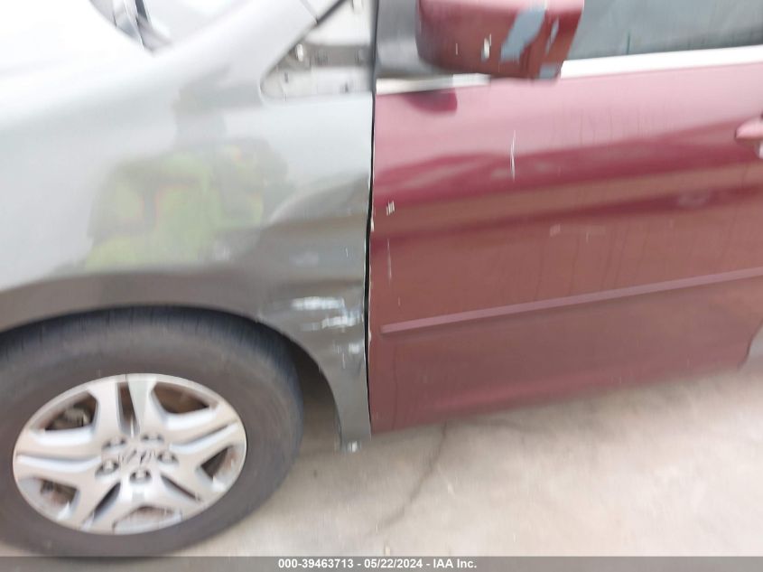 2007 Honda Odyssey Ex-L VIN: 5FNRL38727B427404 Lot: 39463713