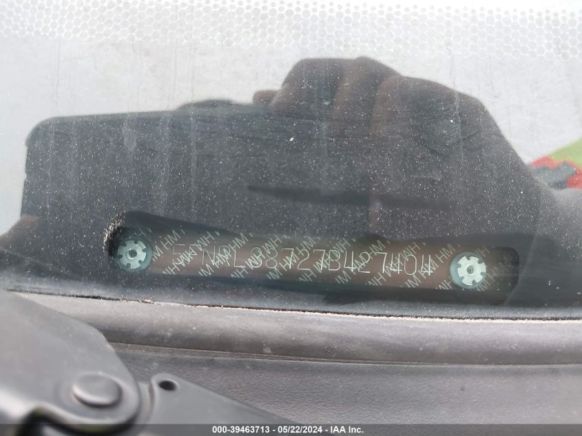 2007 Honda Odyssey Ex-L VIN: 5FNRL38727B427404 Lot: 39463713