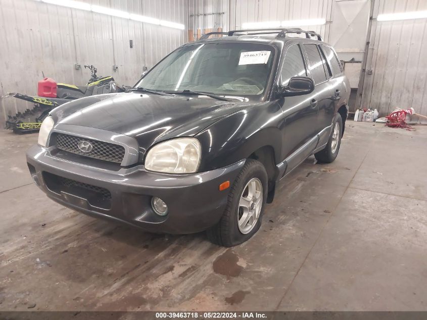 2003 Hyundai Santa Fe Gls/Lx VIN: KM8SC73DX3U371473 Lot: 39463718