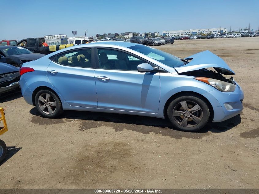 2013 Hyundai Elantra Gls VIN: KMHDH4AEXDU712537 Lot: 39463728