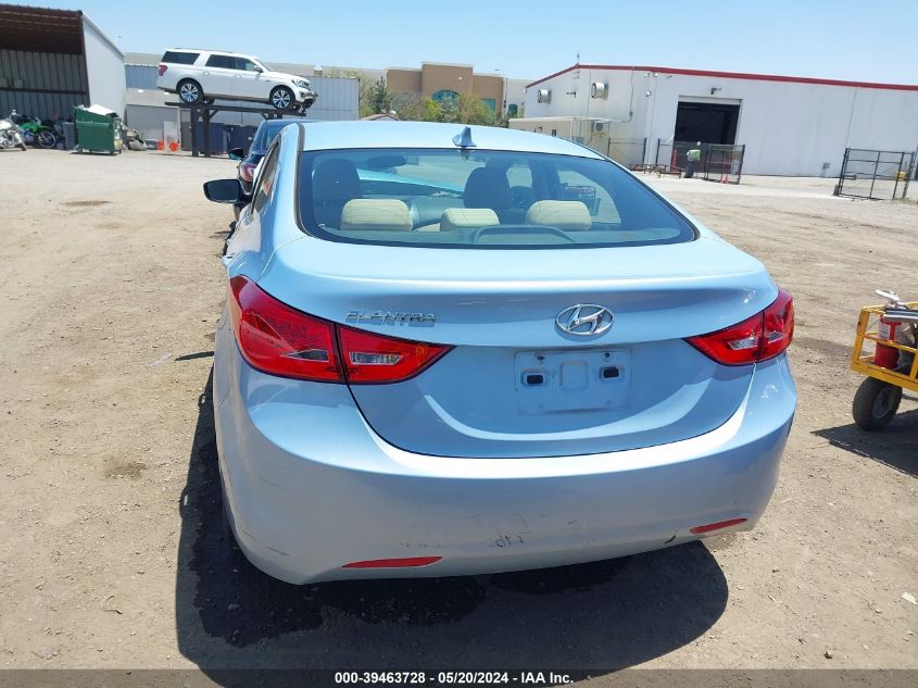 2013 Hyundai Elantra Gls VIN: KMHDH4AEXDU712537 Lot: 39463728