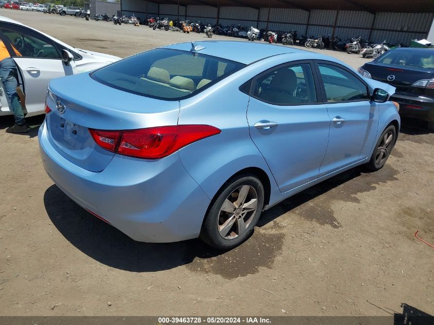 2013 Hyundai Elantra Gls VIN: KMHDH4AEXDU712537 Lot: 39463728