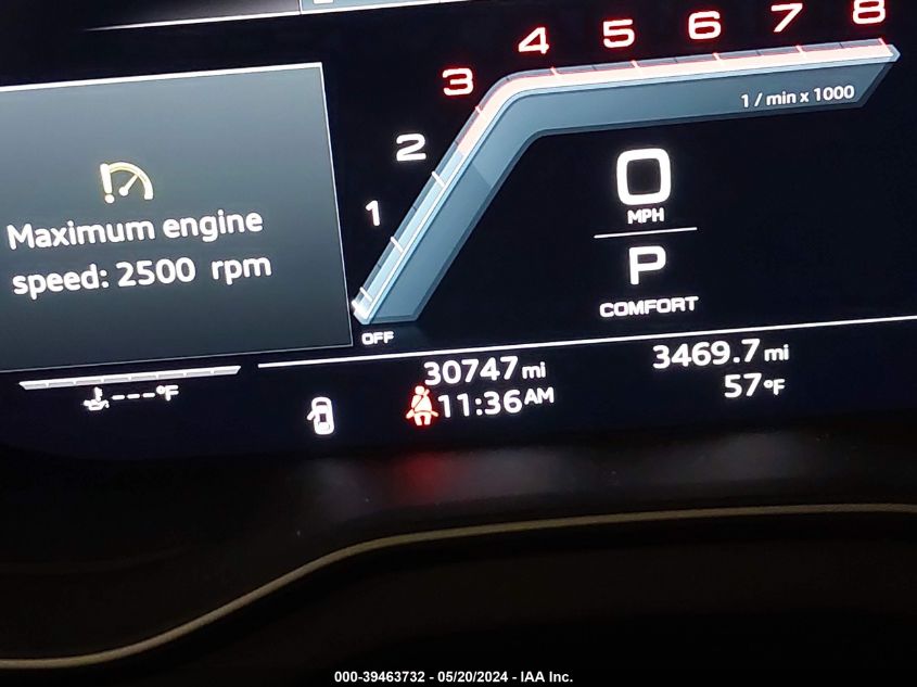 2021 Audi Sq5 Prestige Tfsi Quattro Tiptronic VIN: WA1C4AFY7M2028712 Lot: 39463732