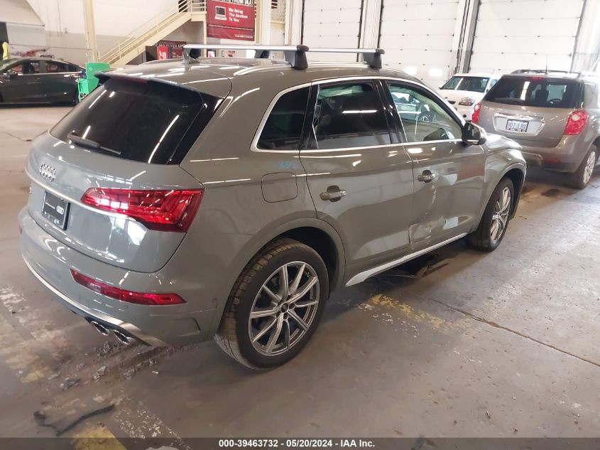 2021 Audi Sq5 Prestige Tfsi Quattro Tiptronic VIN: WA1C4AFY7M2028712 Lot: 39463732