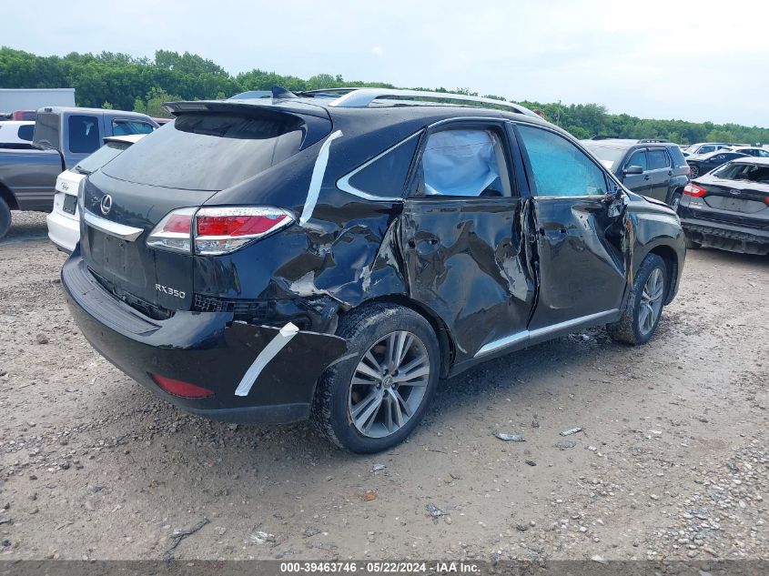 2015 Lexus Rx 350 VIN: 2T2BK1BA7FC321834 Lot: 39463746