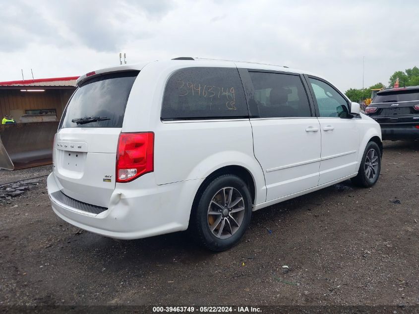 2017 Dodge Grand Caravan Sxt VIN: 2C4RDGCG7HR604417 Lot: 39463749