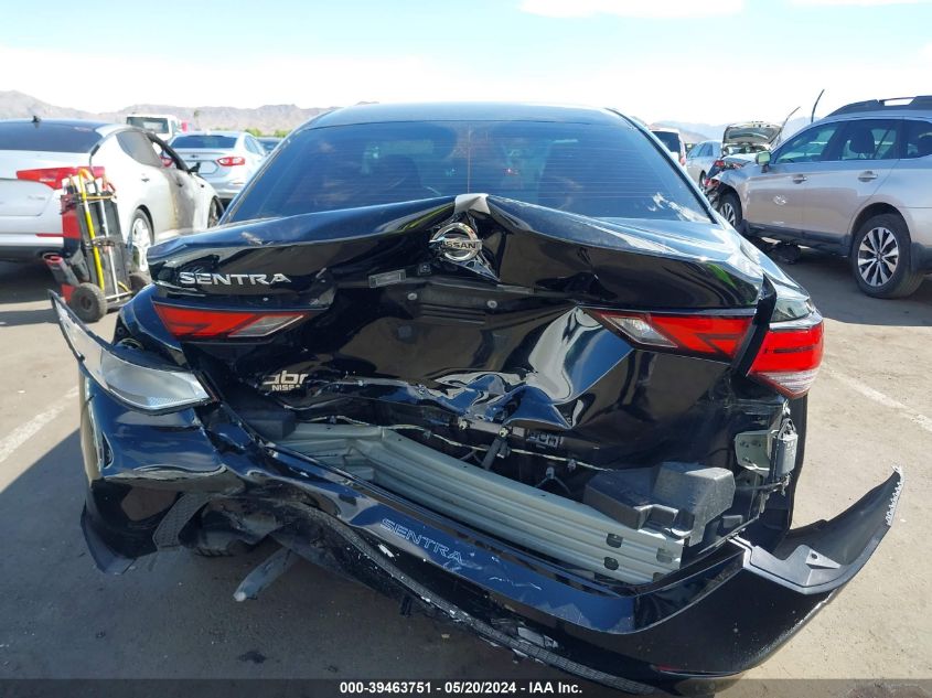 2021 Nissan Sentra S Xtronic Cvt VIN: 3N1AB8BV6MY244322 Lot: 39463751