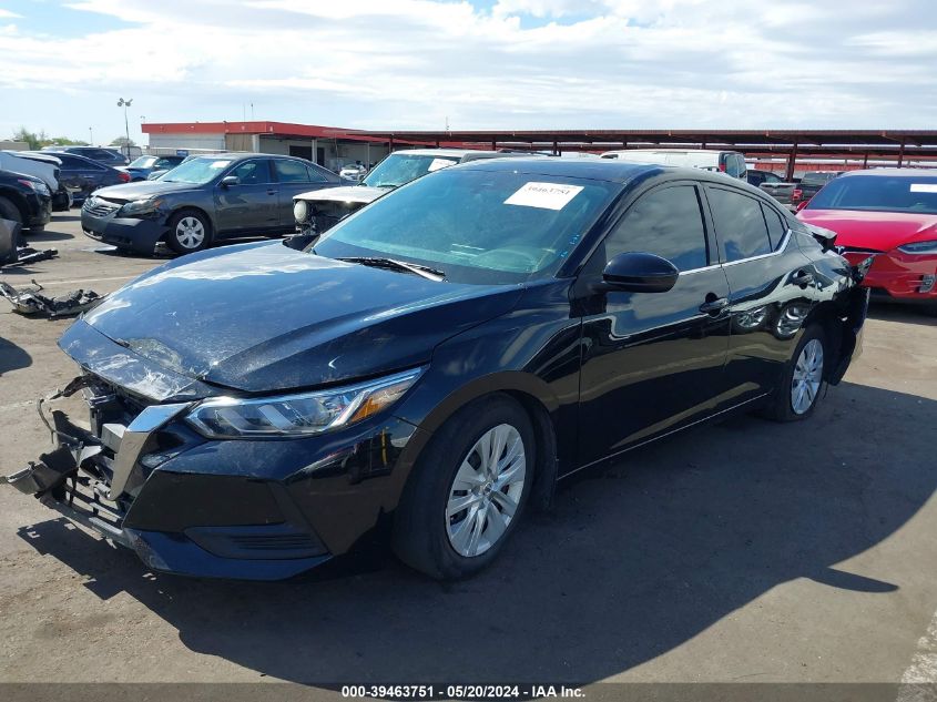 2021 Nissan Sentra S Xtronic Cvt VIN: 3N1AB8BV6MY244322 Lot: 39463751