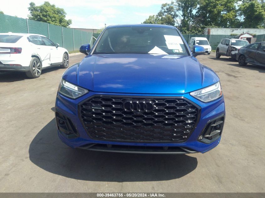 2023 Audi Q5 Sportback Premium Plus 45 Tfsi S Line Quattro S Tronic VIN: WA15AAFY0P2191739 Lot: 39463755