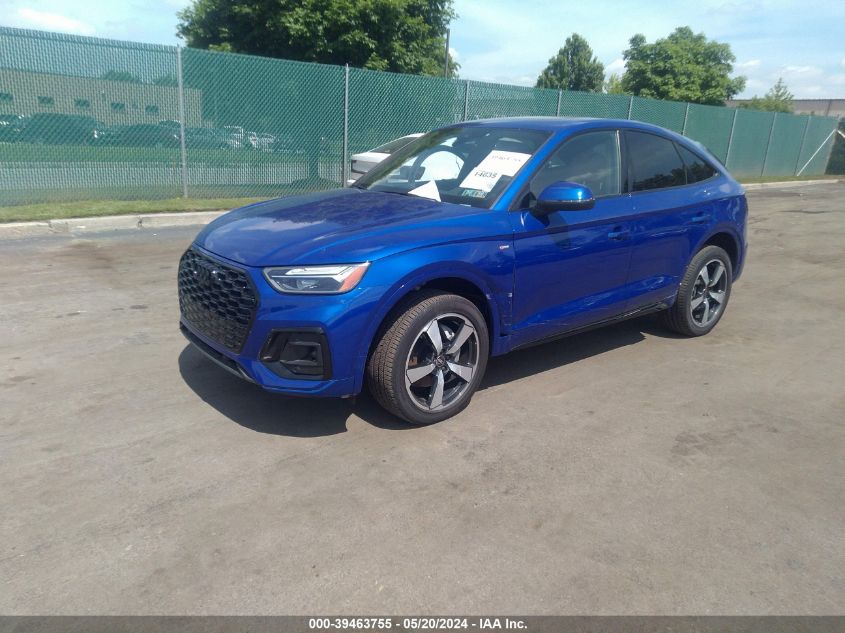 2023 Audi Q5 Sportback Premium Plus 45 Tfsi S Line Quattro S Tronic VIN: WA15AAFY0P2191739 Lot: 39463755