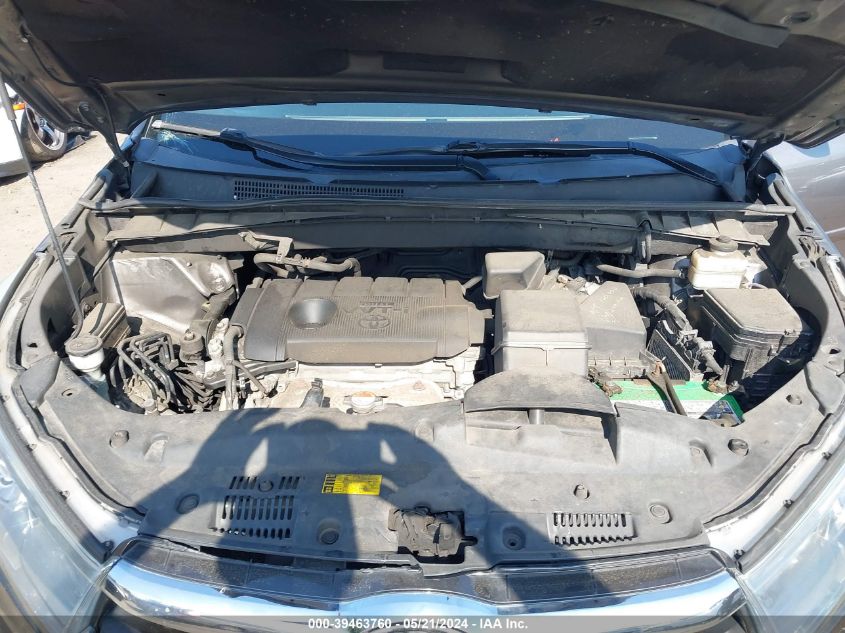 2016 Toyota Highlander Le VIN: 5TDZARFH6GS022081 Lot: 39463760