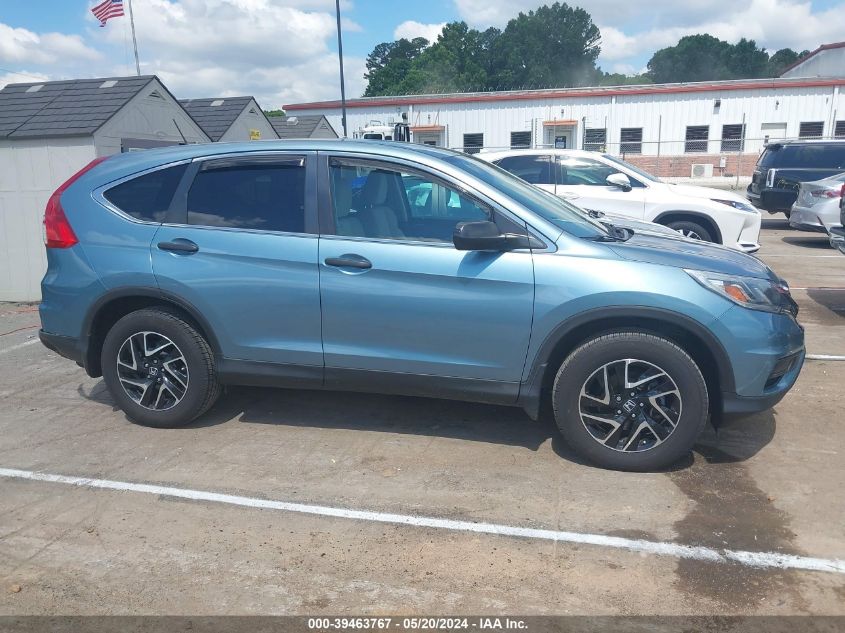 2016 HONDA CR-V SE - 2HKRM3H46GH530216