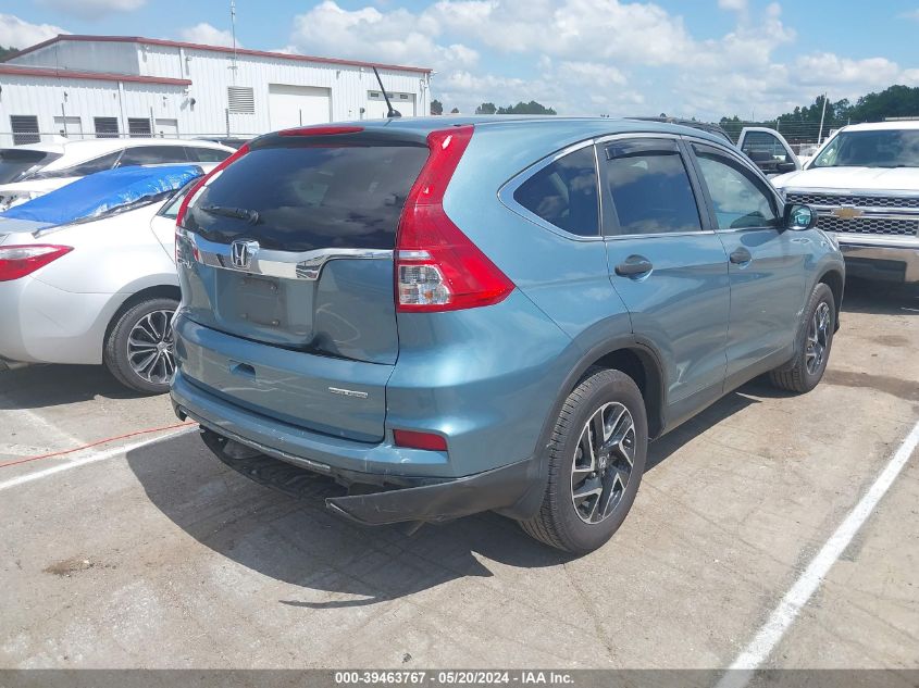 2HKRM3H46GH530216 2016 Honda Cr-V Se