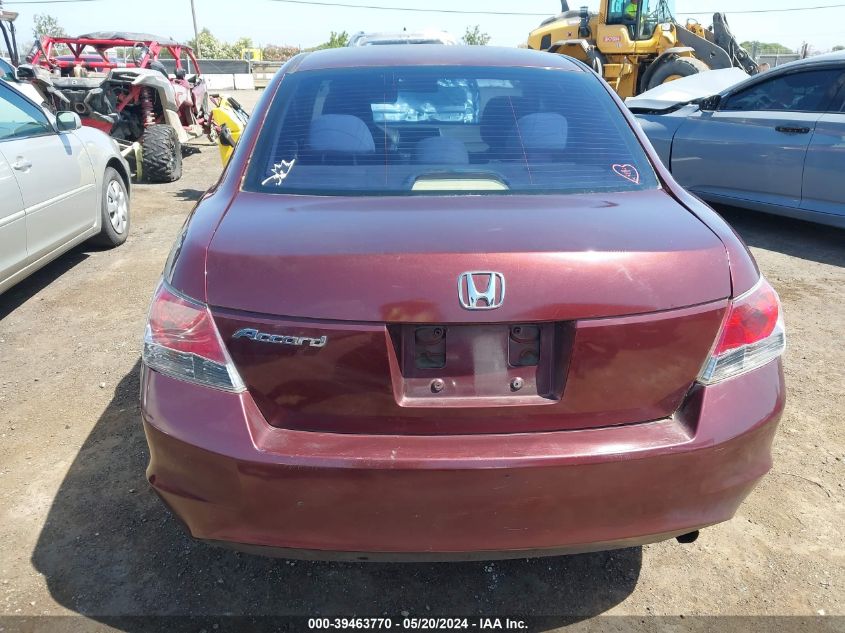 2009 Honda Accord 2.4 Lx-P VIN: 1HGCP264X9A078938 Lot: 39463770