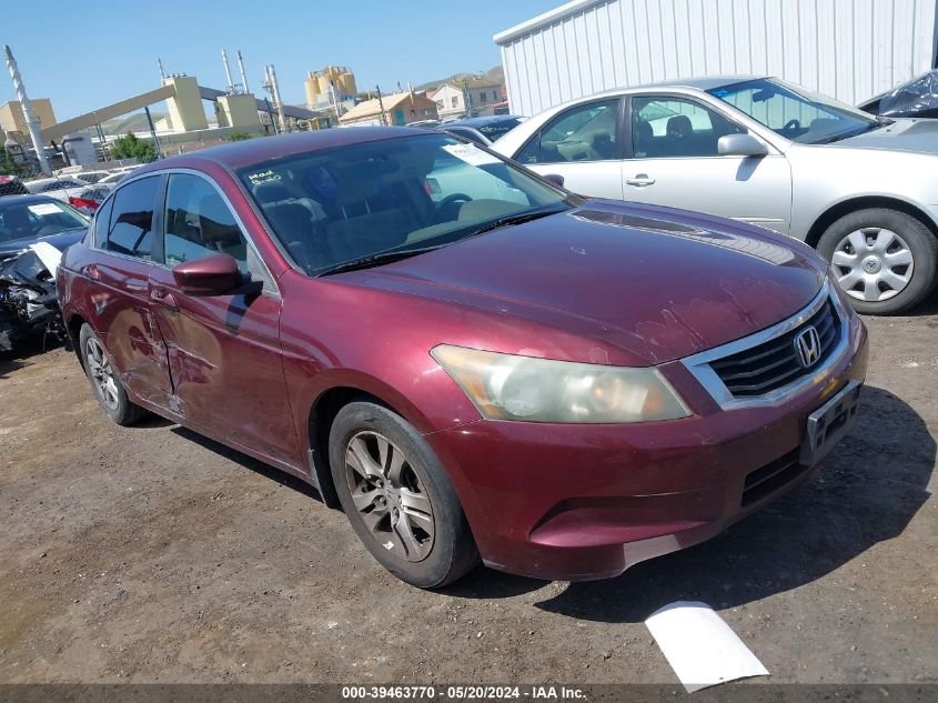 2009 Honda Accord 2.4 Lx-P VIN: 1HGCP264X9A078938 Lot: 39463770