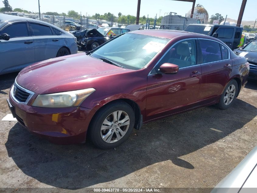 2009 Honda Accord 2.4 Lx-P VIN: 1HGCP264X9A078938 Lot: 39463770