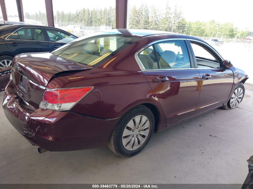 2009 Honda Accord 2.4 Lx VIN: 1HGCP26329A042376 Lot: 39463779