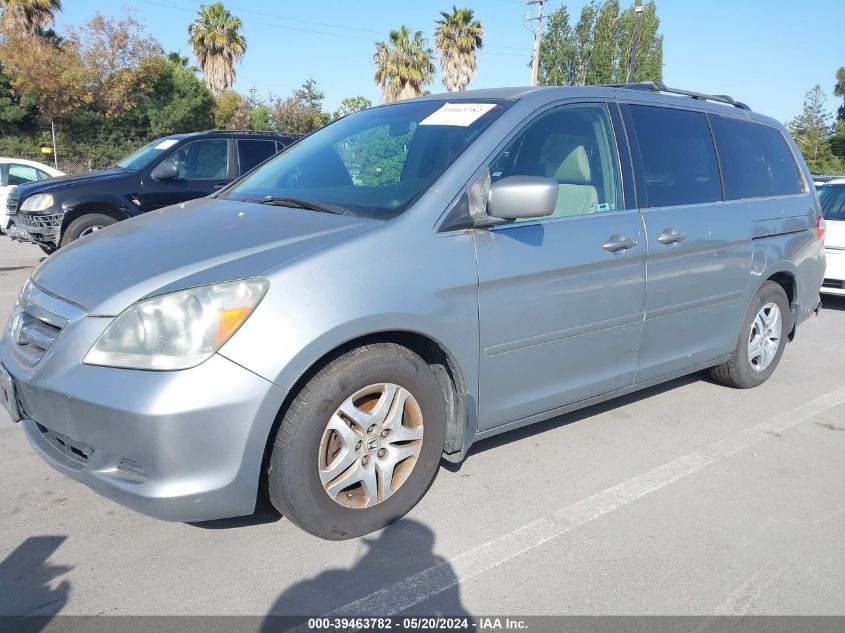 2006 Honda Odyssey Ex VIN: 5FNRL38476B075926 Lot: 39463782