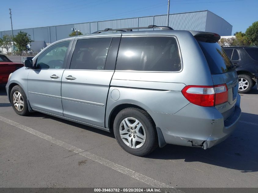 2006 Honda Odyssey Ex VIN: 5FNRL38476B075926 Lot: 39463782