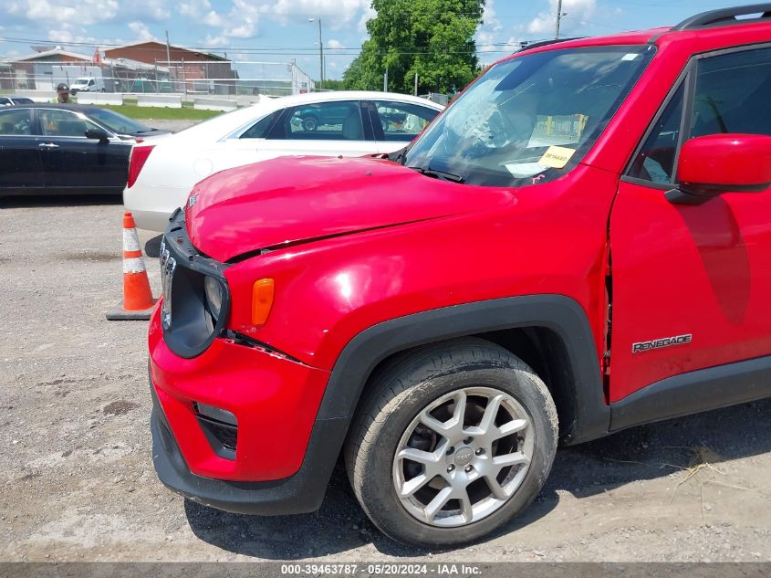 2019 Jeep Renegade Latitude Fwd VIN: ZACNJABB4KPK87487 Lot: 39463787