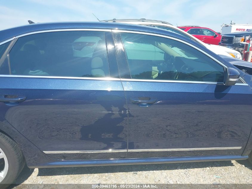 2013 Volkswagen Passat 3.6L V6 Sel Premium VIN: 1VWCM7A33DC052825 Lot: 39463795