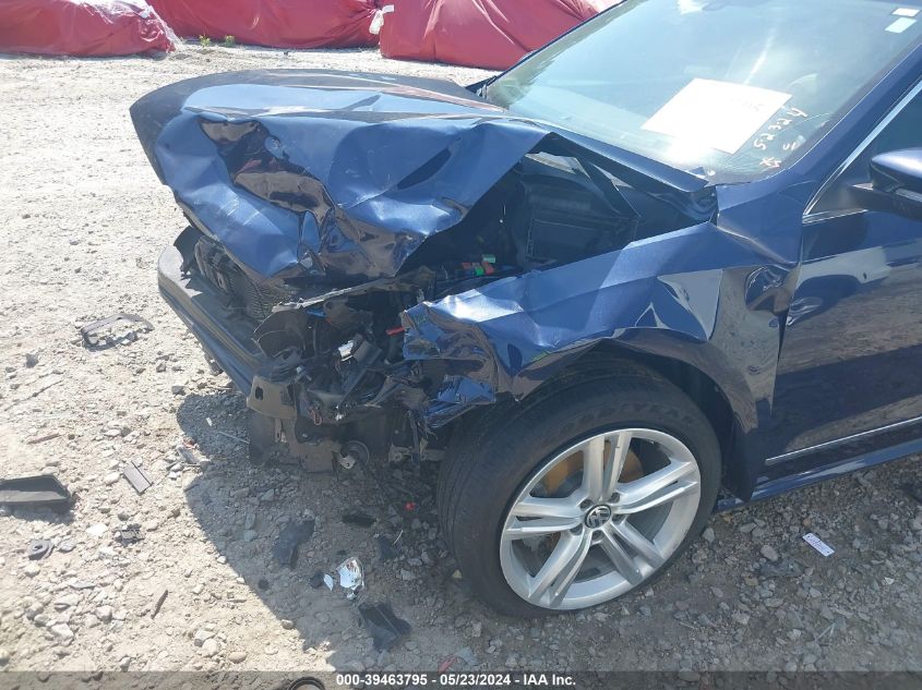 2013 Volkswagen Passat 3.6L V6 Sel Premium VIN: 1VWCM7A33DC052825 Lot: 39463795