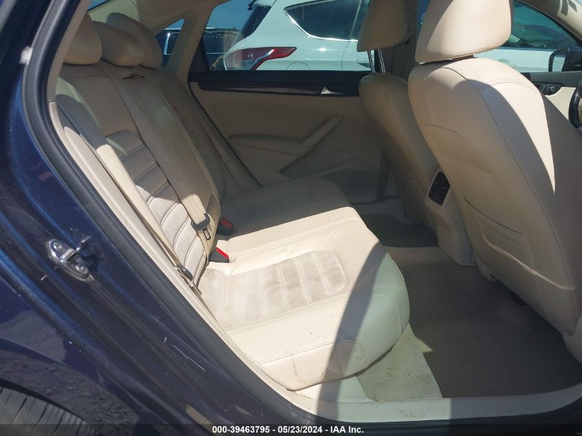 2013 Volkswagen Passat 3.6L V6 Sel Premium VIN: 1VWCM7A33DC052825 Lot: 39463795