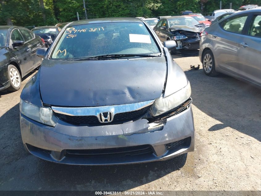 2009 Honda Civic Lx VIN: 2HGFA16579H364703 Lot: 39463811