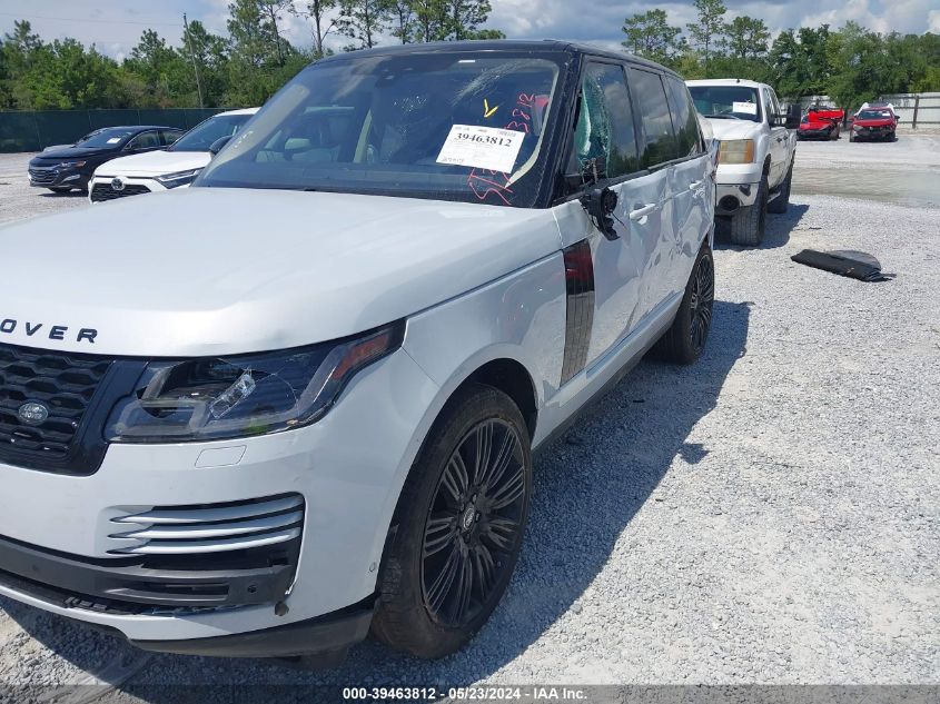 2020 Land Rover Range Rover Hse VIN: SALGS2RU8LA412927 Lot: 39463812