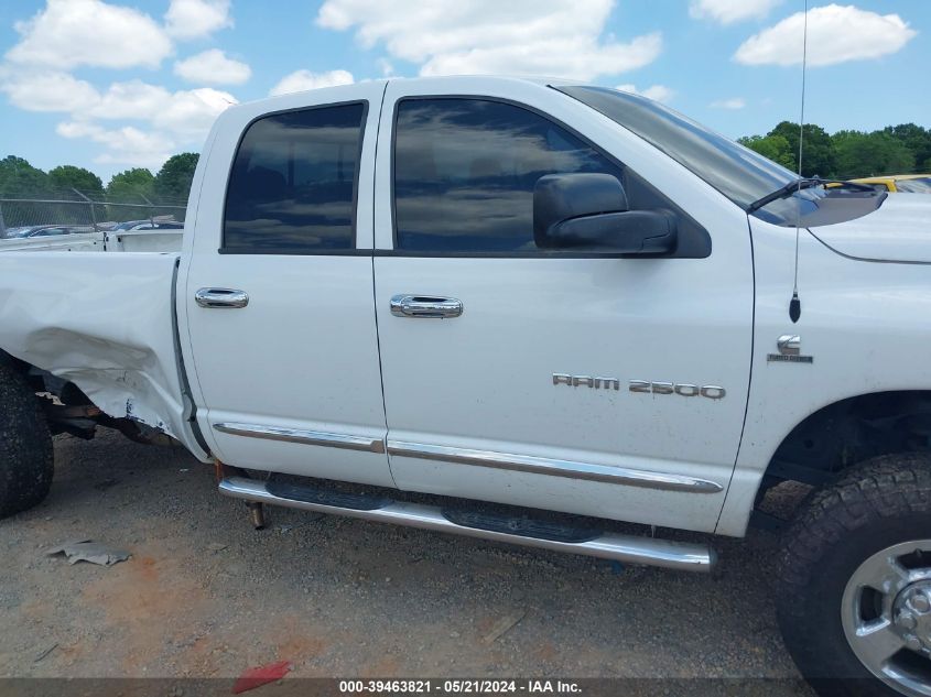 2006 Dodge Ram 2500 Laramie VIN: 1D7KS28C56J246306 Lot: 39463821