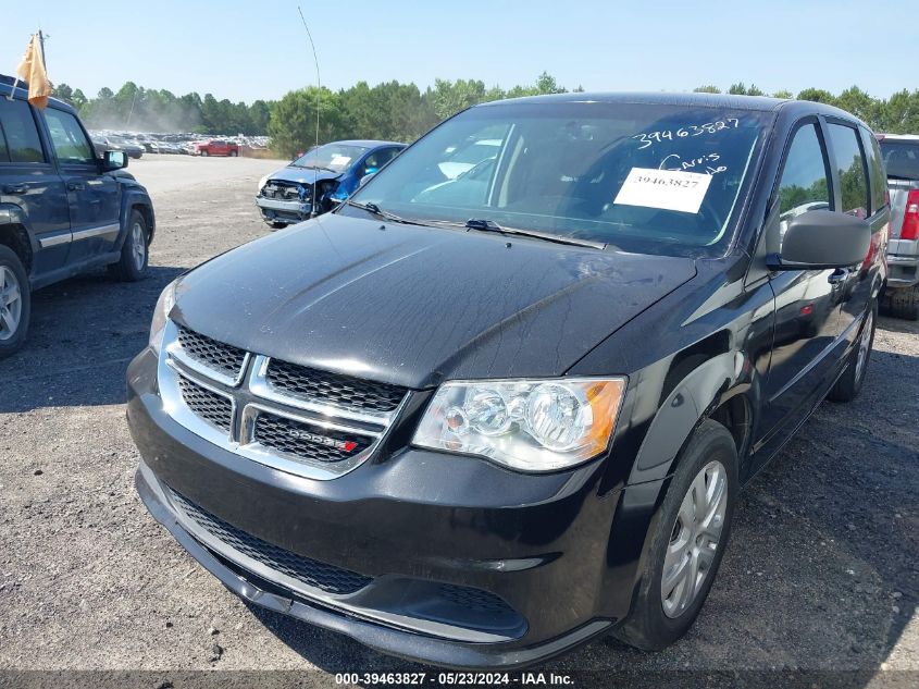 2017 Dodge Grand Caravan Se VIN: 2C4RDGBGXHR561581 Lot: 39463827