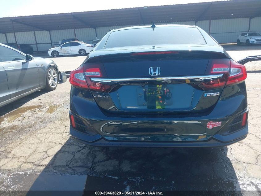 2018 Honda Clarity Plug-In Hybrid VIN: JHMZC5F18JC018546 Lot: 39463829