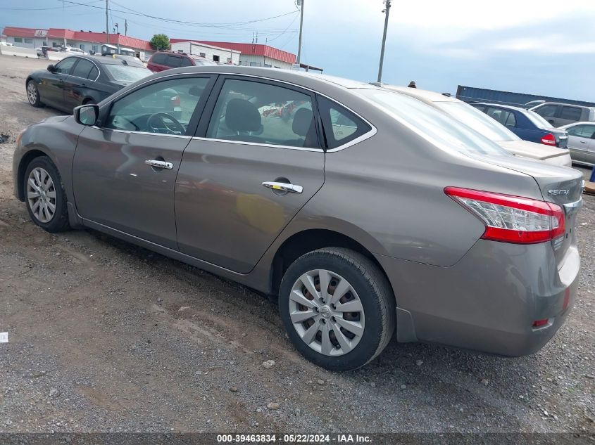 2015 Nissan Sentra Sv VIN: 3N1AB7AP1FY353514 Lot: 39463834