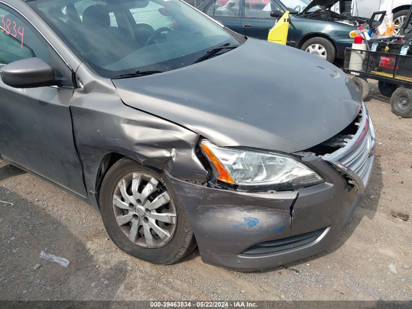 2015 Nissan Sentra Sv VIN: 3N1AB7AP1FY353514 Lot: 39463834