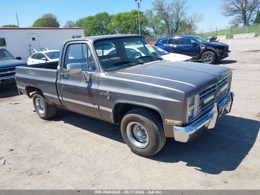 1987 Chevrolet R10 VIN: 1GCDR14H2HF341356 Lot: 39463835