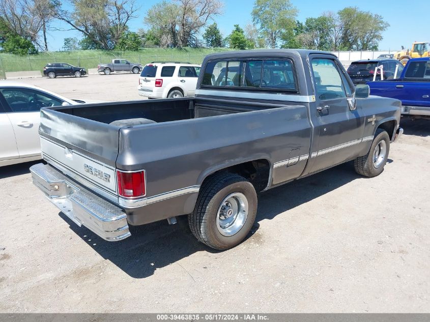 1987 Chevrolet R10 VIN: 1GCDR14H2HF341356 Lot: 39463835