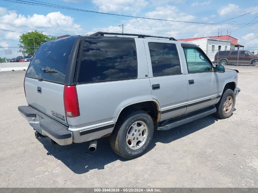 1996 Chevrolet Tahoe K1500 VIN: 1GNEK13R8TJ301749 Lot: 39463838