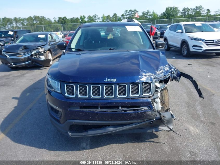 2020 Jeep Compass Sport 4X4 VIN: 3C4NJDAB3LT131960 Lot: 39463839