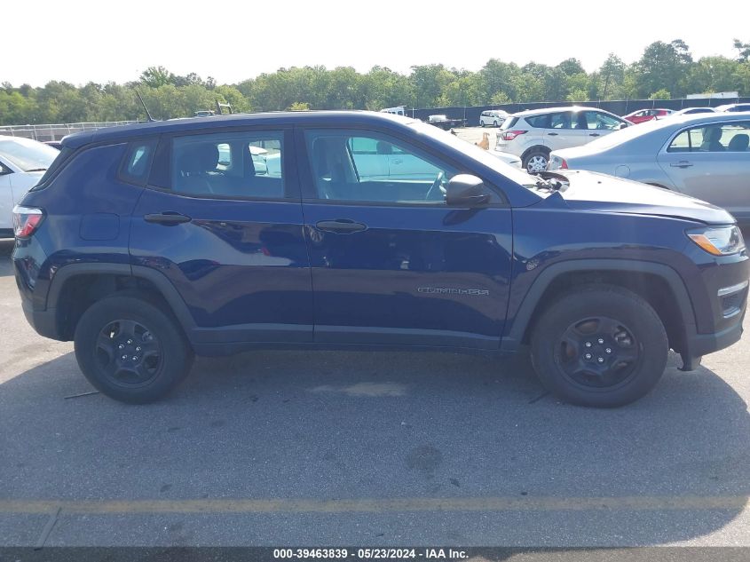 2020 Jeep Compass Sport 4X4 VIN: 3C4NJDAB3LT131960 Lot: 39463839