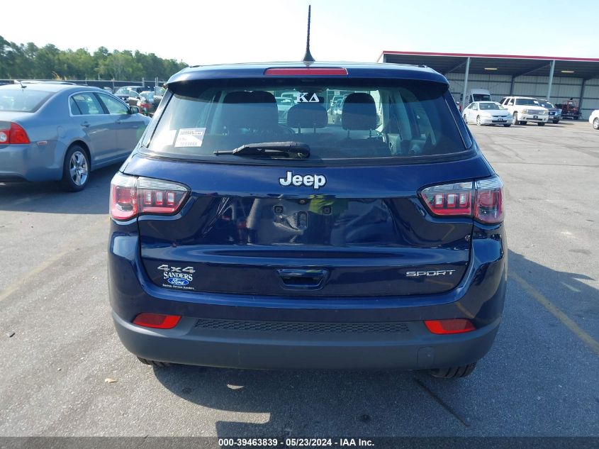 2020 Jeep Compass Sport 4X4 VIN: 3C4NJDAB3LT131960 Lot: 39463839