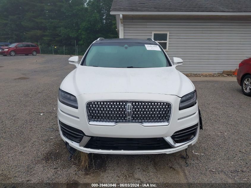 2020 Lincoln Nautilus Reserve VIN: 2LMPJ6K92LBL24581 Lot: 39463846