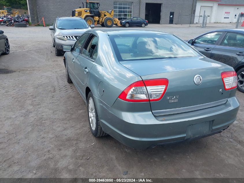 2006 Mercury Milan V6 Premier VIN: 3MEHM08186R639271 Lot: 39463850