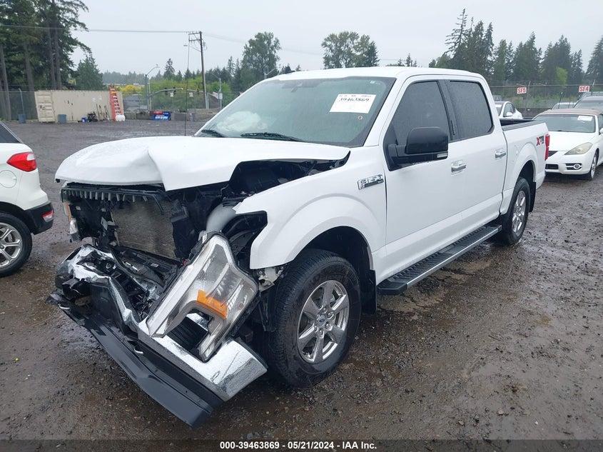 VIN 1FTEW1EP5LFA02053 2020 FORD F-150 XLT